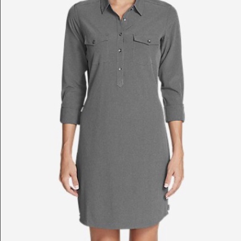 NWT Eddie Bauer Shirt SPF Dress